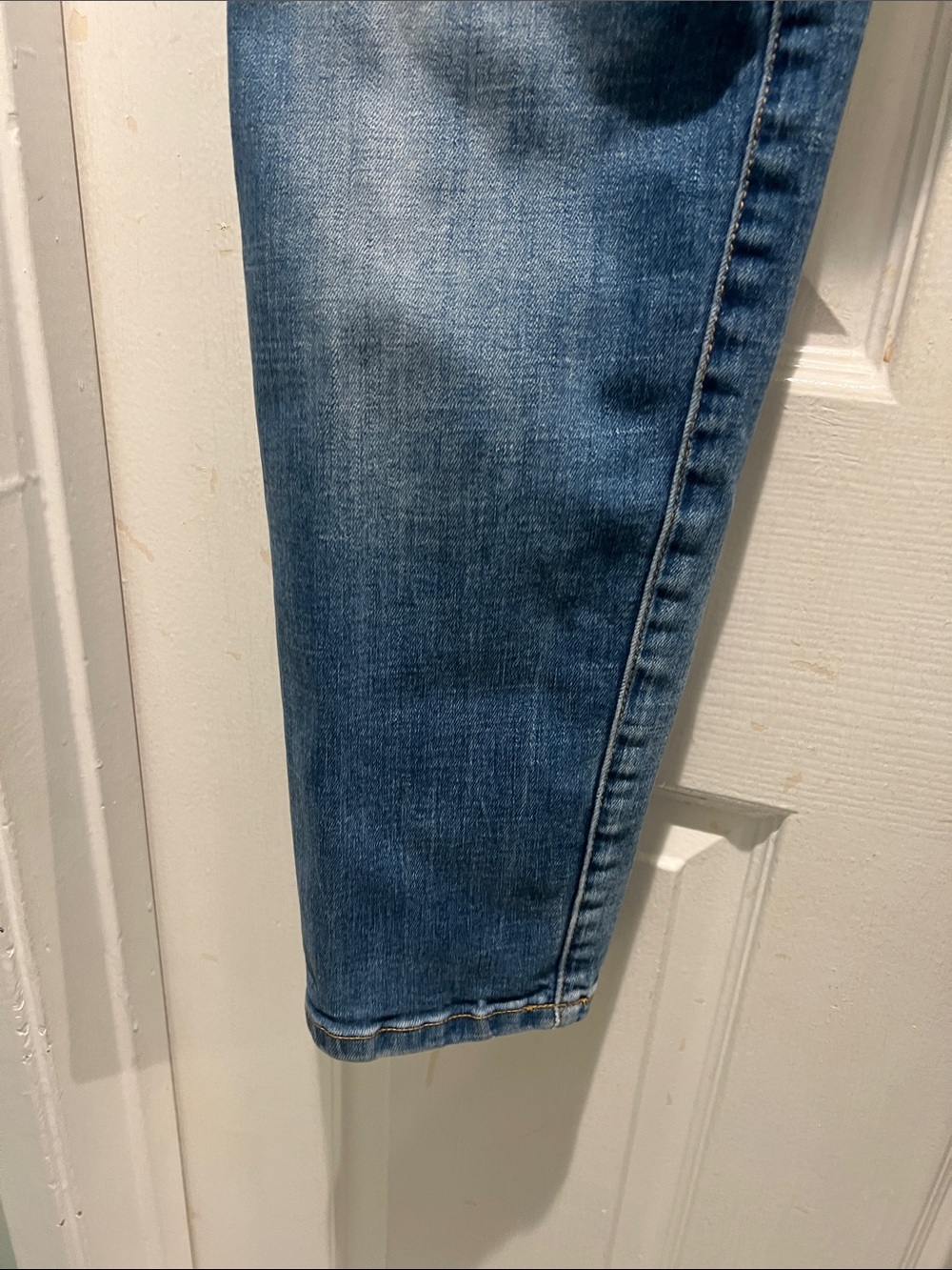 Scotch & Soda Light Blue Ralston Skinny Jeans with Distressed Detail - Picture 12 of 16